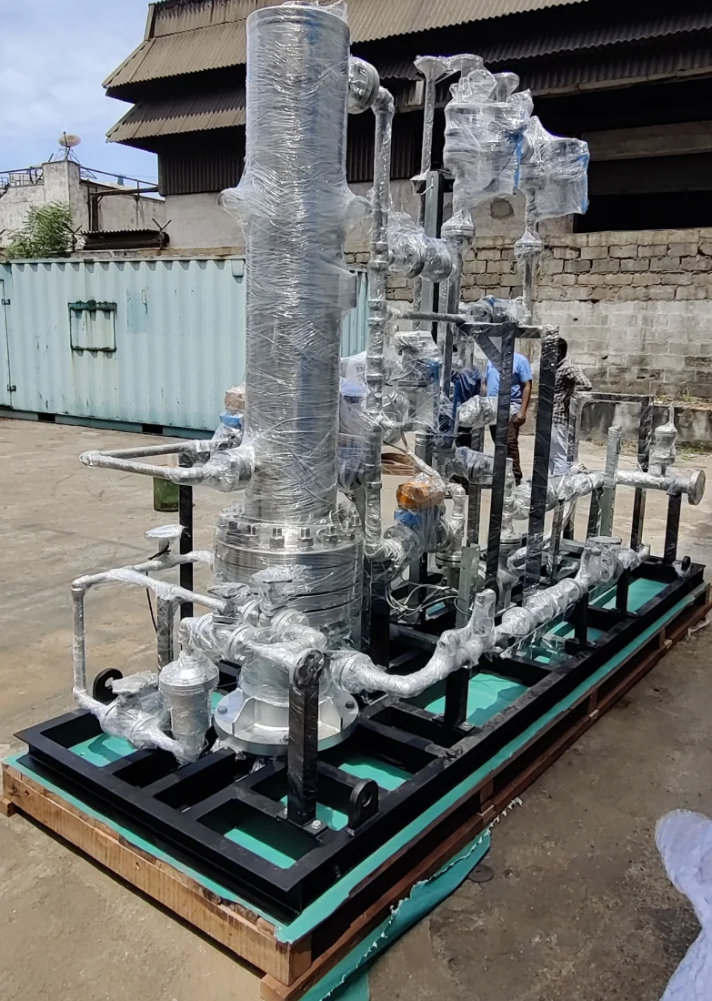 steam heated ammonia vaporizer